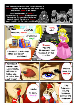 Princess Maria - Page One (Alternate Ending)