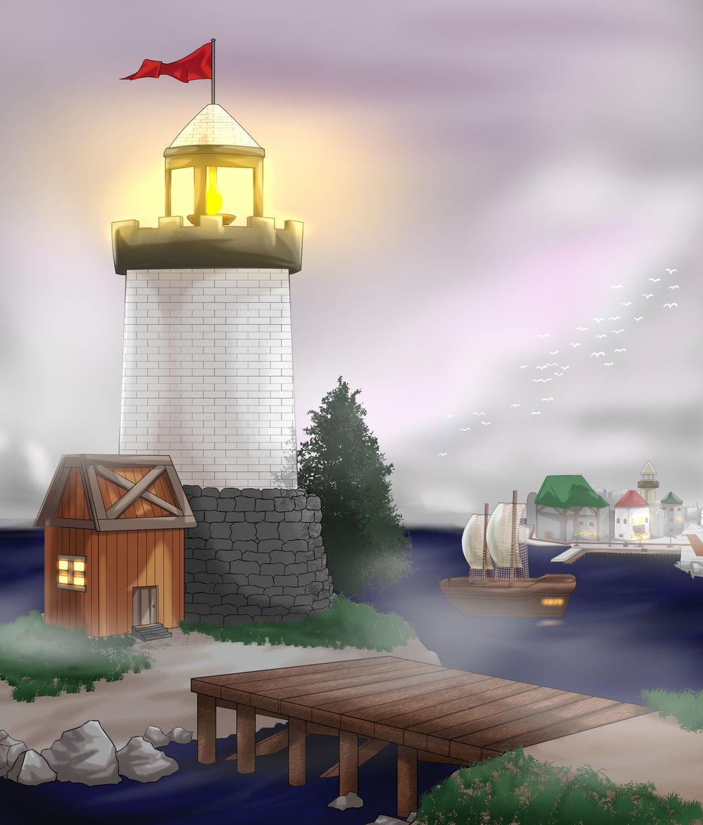 Adventurers - Lighthouse by FieryJinx on DeviantArt