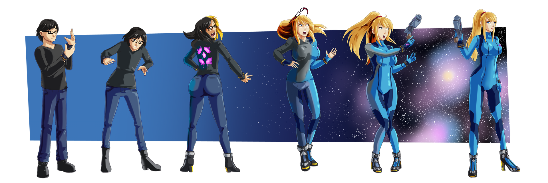 COMMISSION: Zero Suit Samus TG Sequence by FieryJinx on DeviantArt