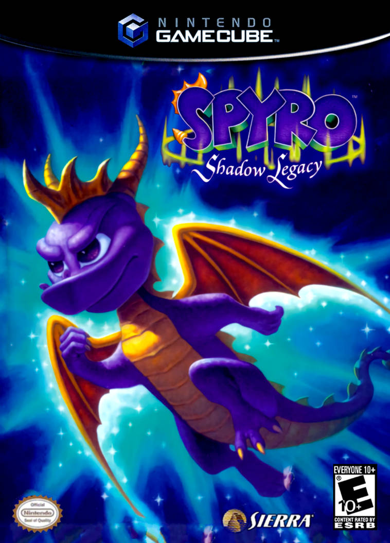 Spyro Shadow Legacy GameCube (2005) by SonicLoud1213 on DeviantArt