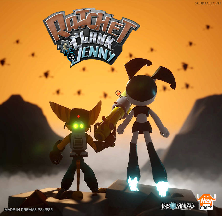 Ratchet, Clank and Jenny Poster by SonicLoud1213 on DeviantArt