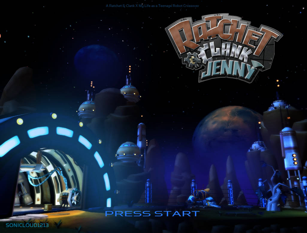 Ratchet, Clank and Jenny Title Screen (Concept) by SonicLoud1213 on ...