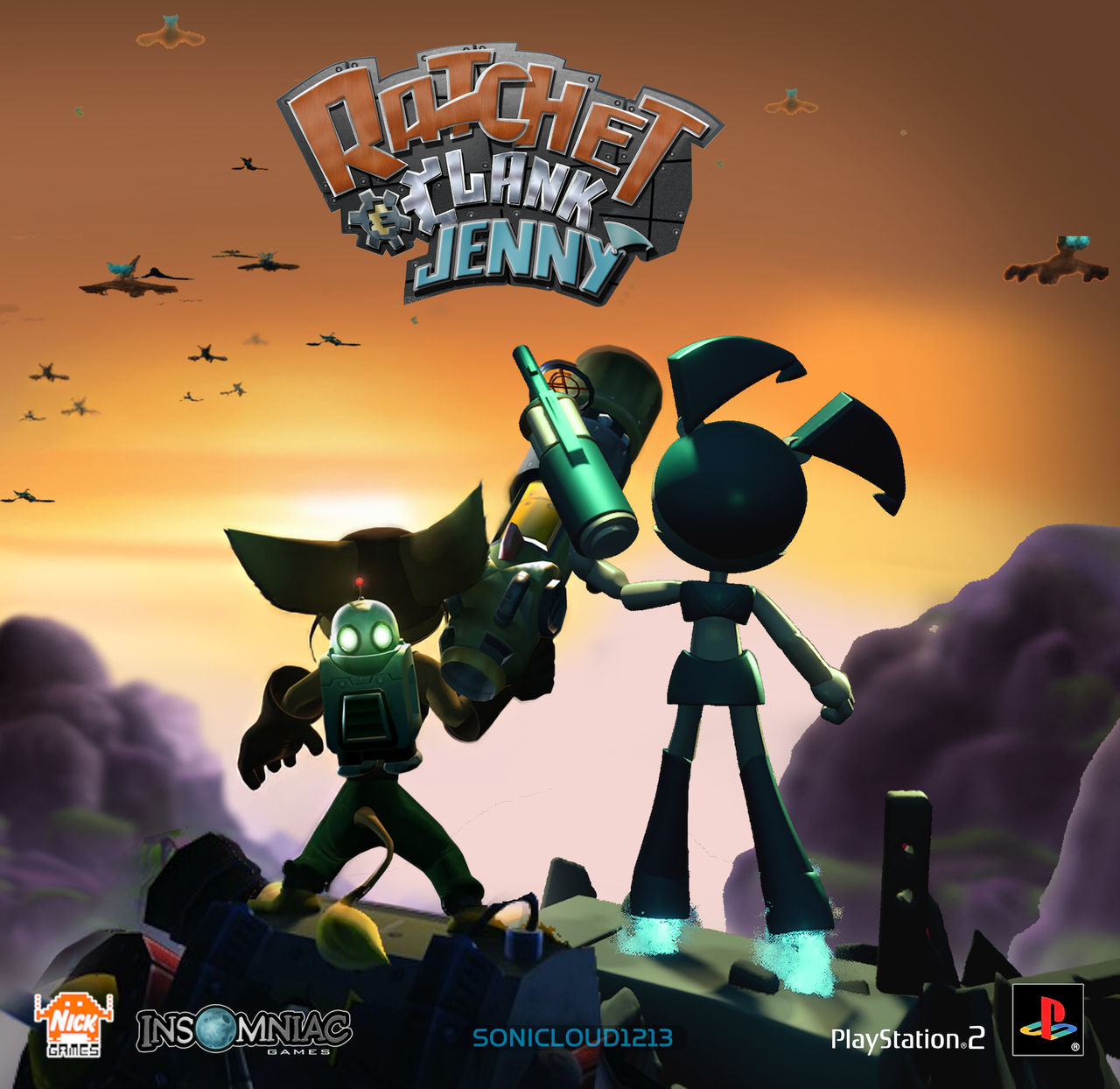 Ratchet, Clank and Jenny (2002) Poster #1 (REMAKE) by SonicLoud1213 on ...