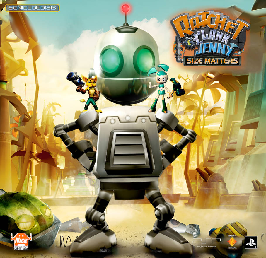 Ratchet, Clank and Jenny Size Matters Poster #3 by SonicLoud1213 on ...