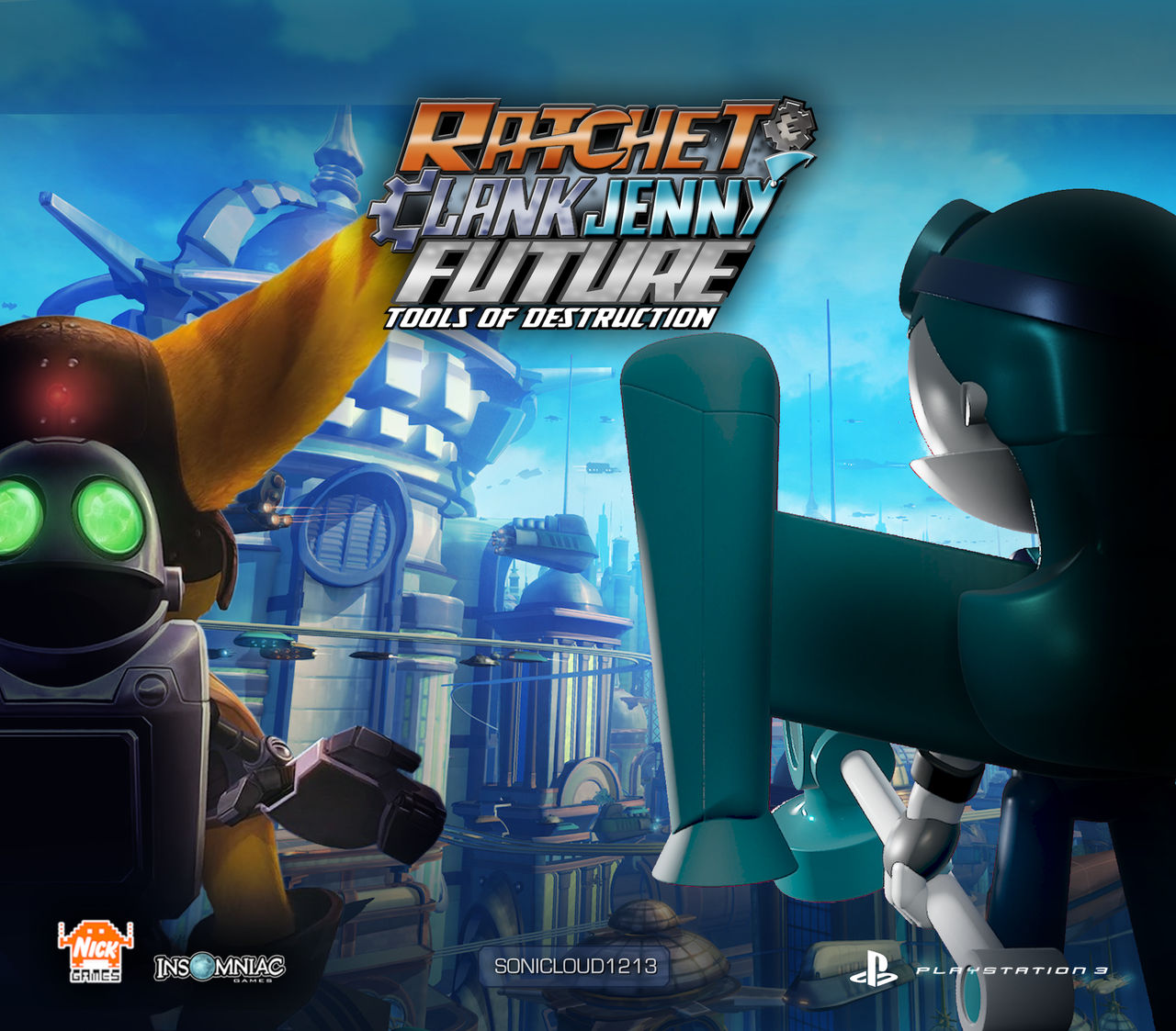 Ratchet, Clank and Jenny Future: TOD Poster #2 by SonicLoud1213 on ...