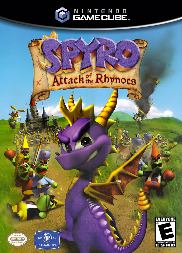 Spyro Attack of the Rhynocs - GameCube (2003) by SonicLoud1213 on ...