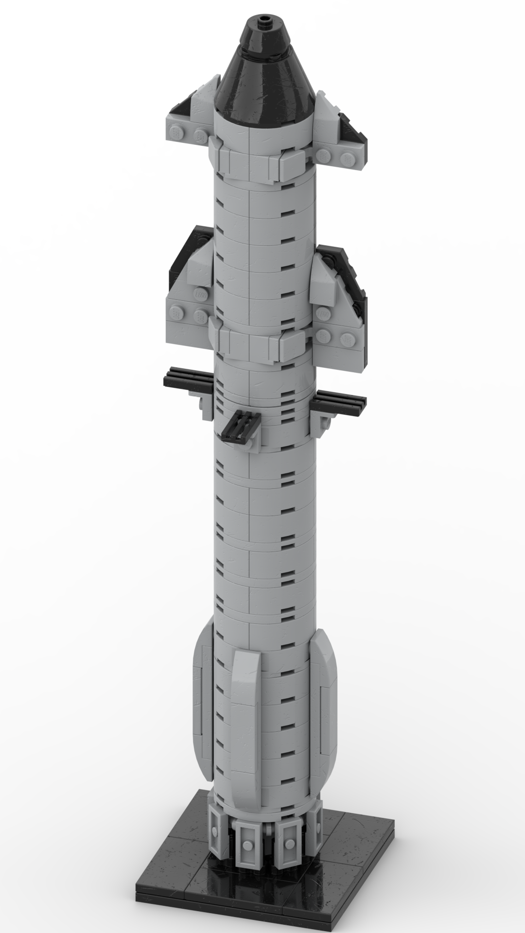 Space Mini Model Mini SpaceX Starship by Hyphencubed on DeviantArt