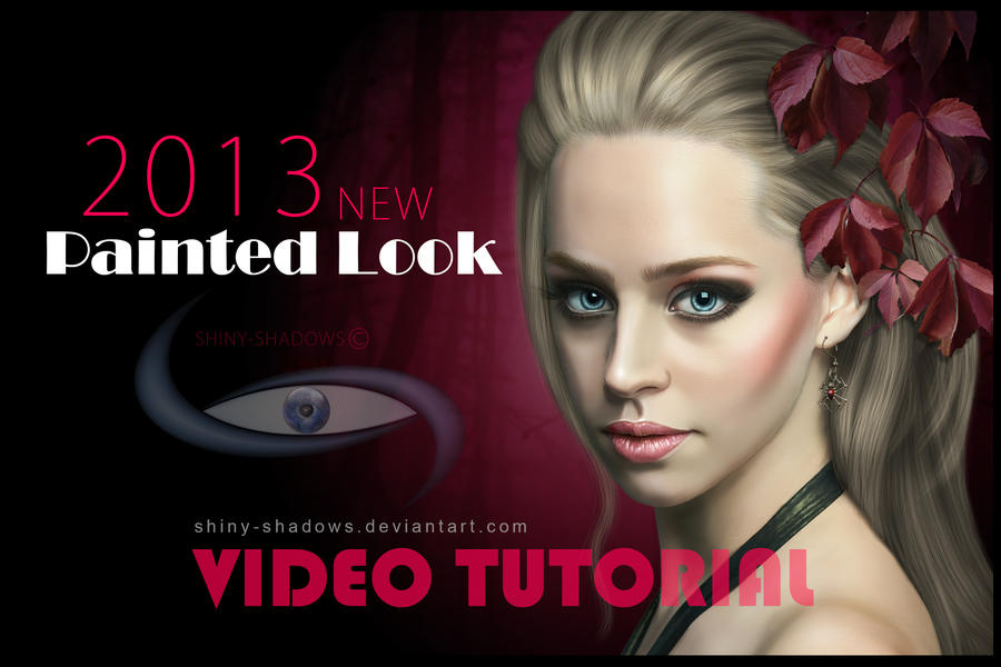 NEW Painted Look Video Tutorial by shiny-shadows-Art
