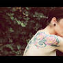 Girl with tattoo_II