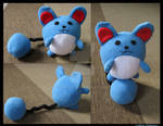 Marill plush - for sale by Lophae