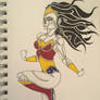 Wonder Woman Tattoo (color)