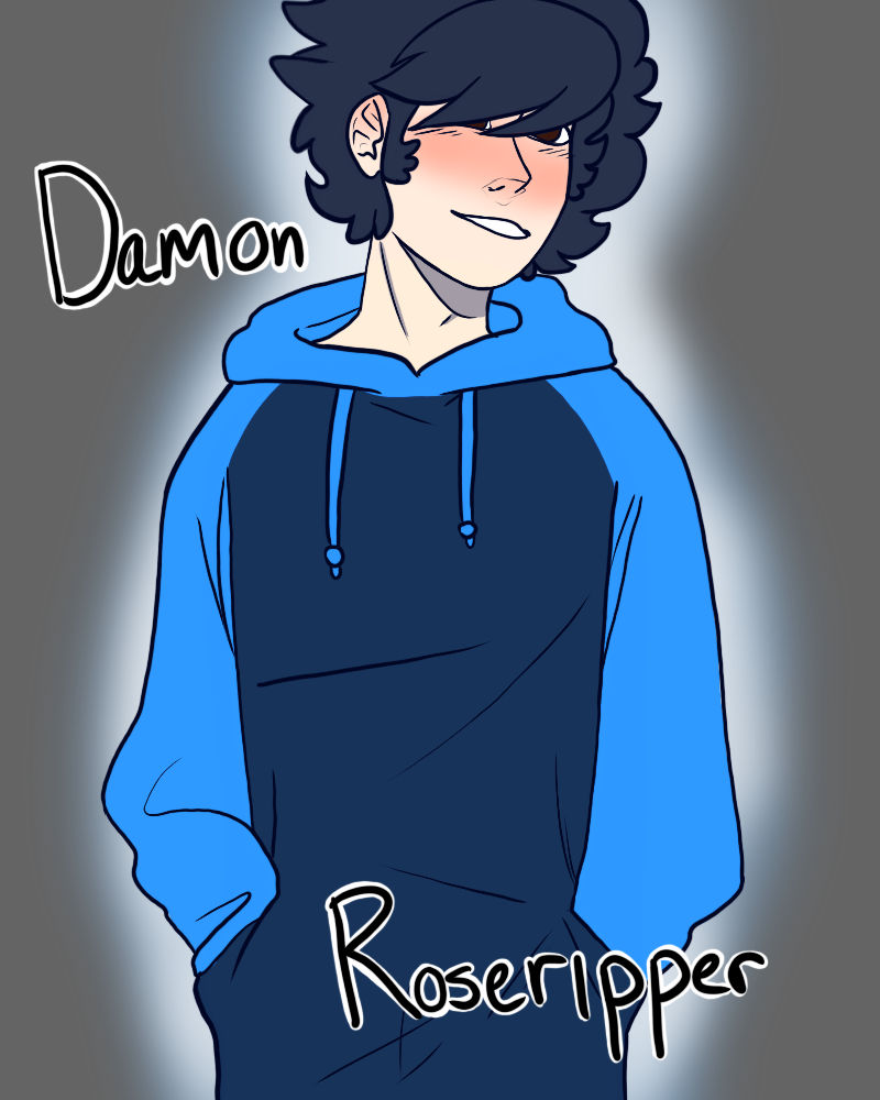 Damon Ripper Damon Roseripper by CursedBloodedTim on DeviantArt