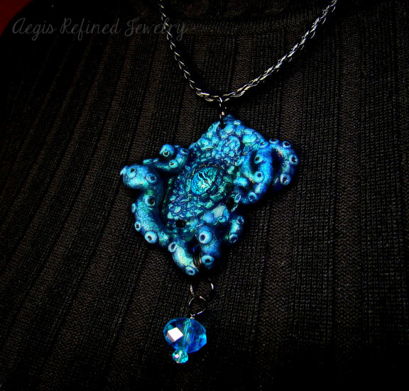 Majestic Ocean Monster Necklace