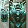 DK Skull green iPhone and iPod case