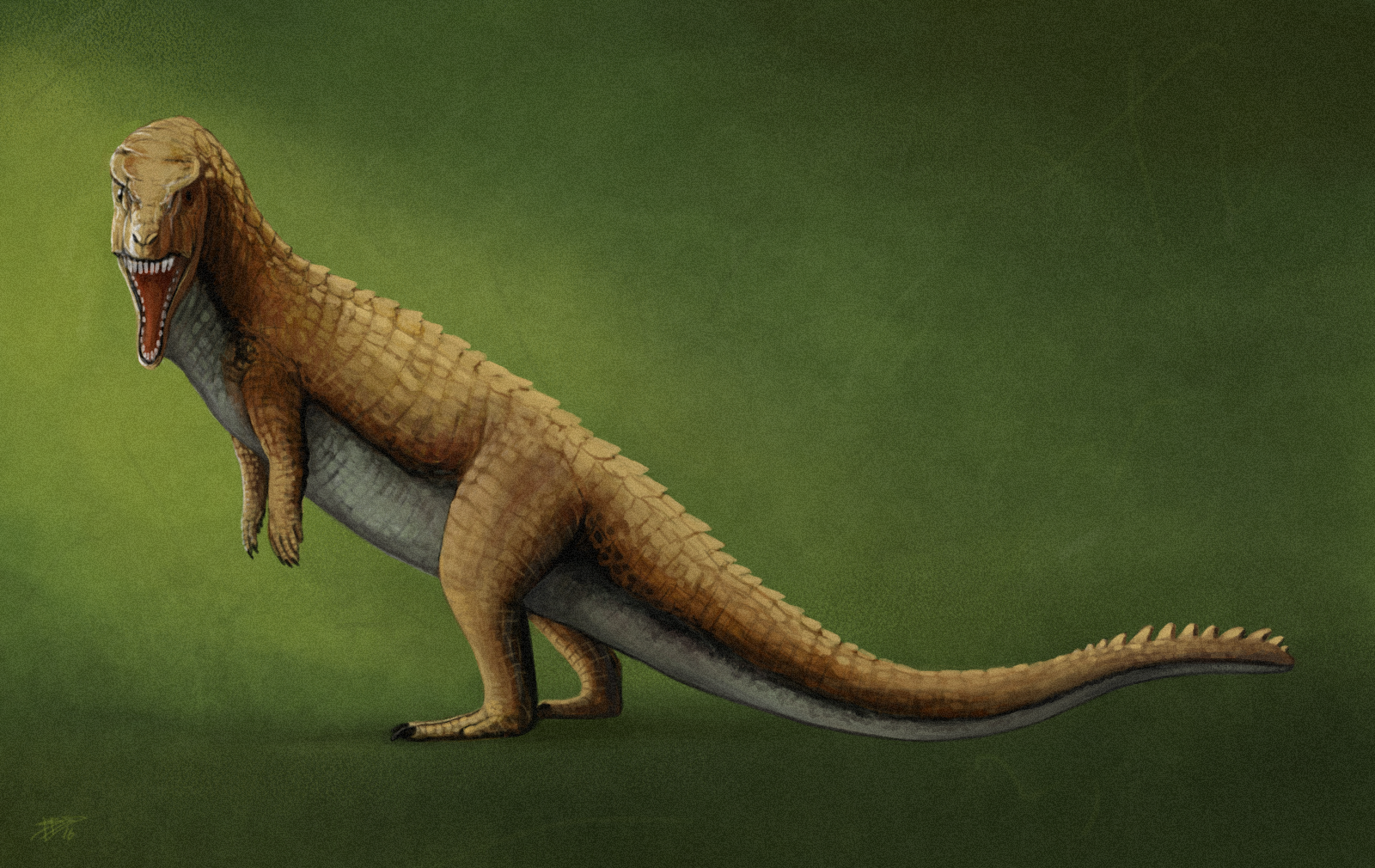 Deinocheirus mirificus by IllustratedMenagerie on DeviantArt