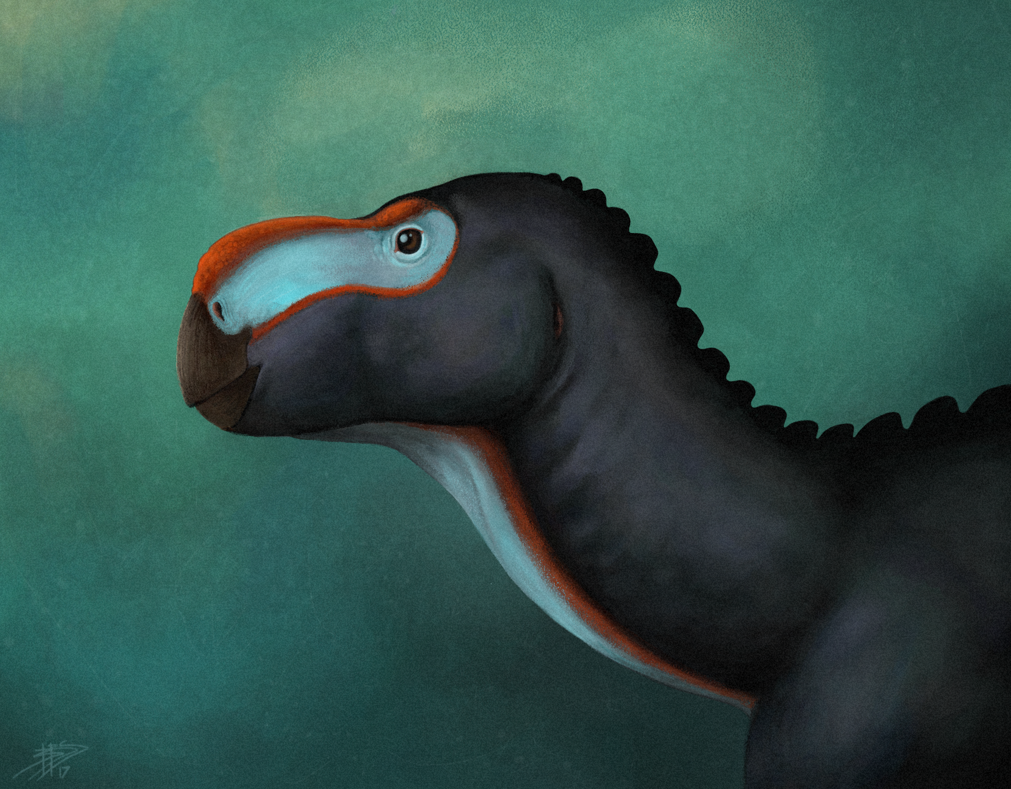 iguanodon portrait