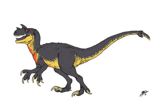 The original indoraptor - Dino attack raptor