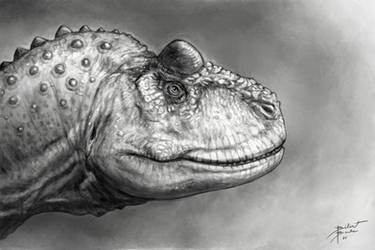Carnotaurus Portrait