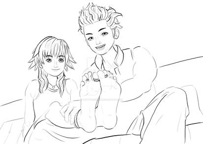 [ W.I.P ] Olette x Hayner in The Usual Spot