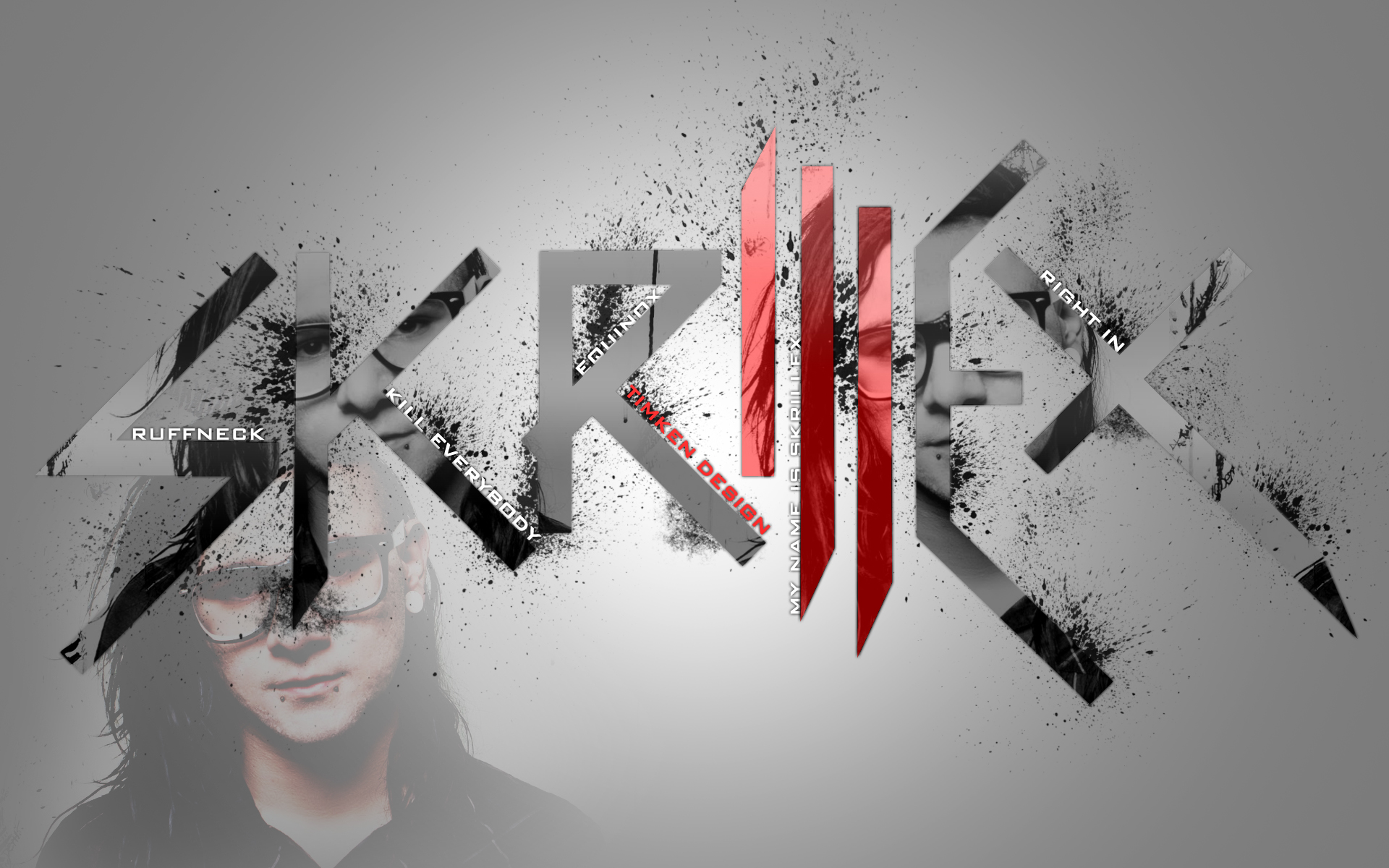 Skrillex FanArt Wallpaper