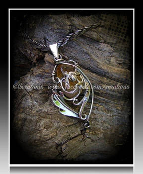 'Sweet dreams' sterling silver pendant