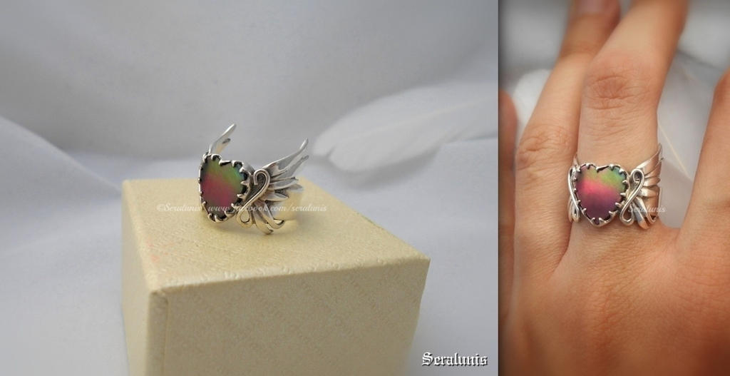 'Everlasting dreams' handmade sterling silver ring by seralune