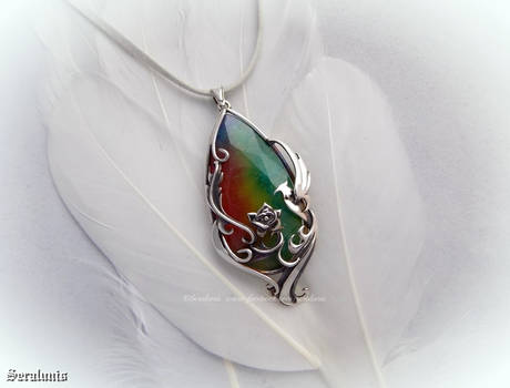 'Paradise', sterling silver pendant FOR SALE