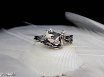 'Alliance', handmade sterling silver ring