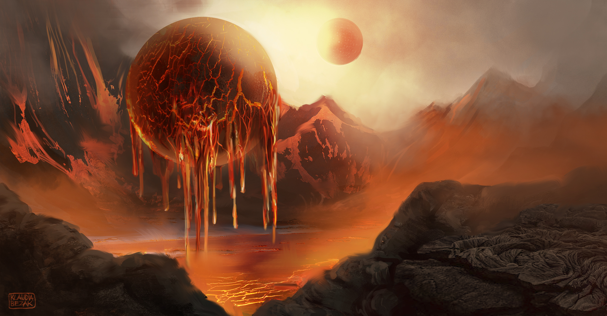 Lava sphere by knight-of-sand on DeviantArt