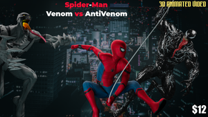 Spider-Man Venom vs AntiVenom Part 1 by what-if-animated