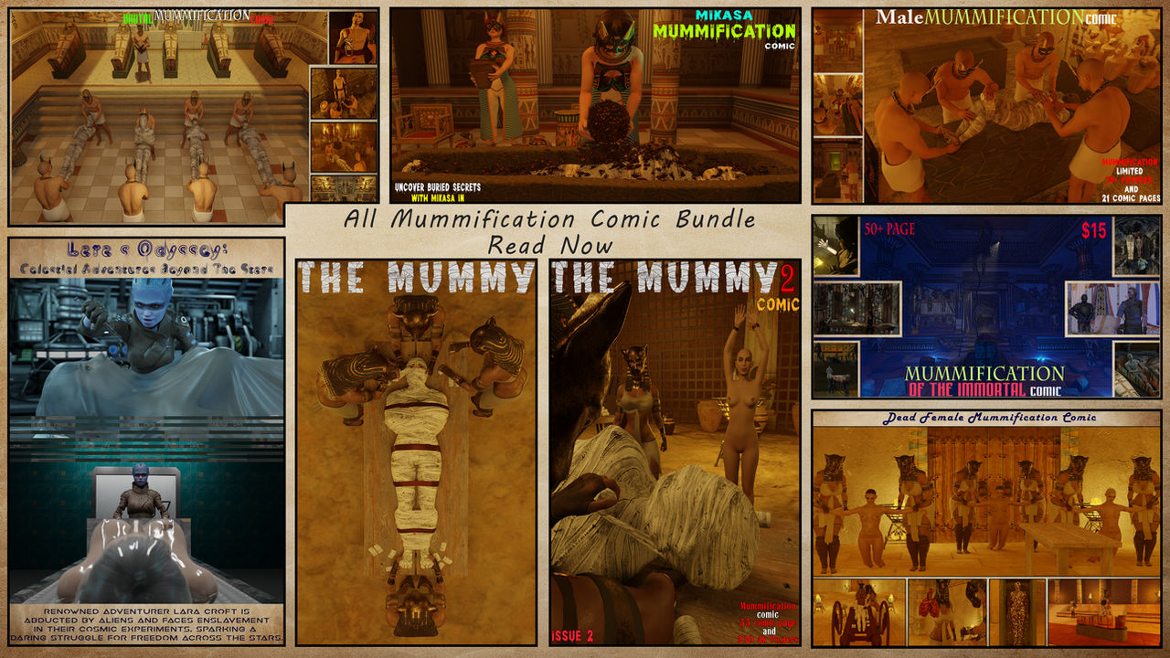 Mlp Mummification All Mummification Comic Bundle by what-if-animated on DeviantArt