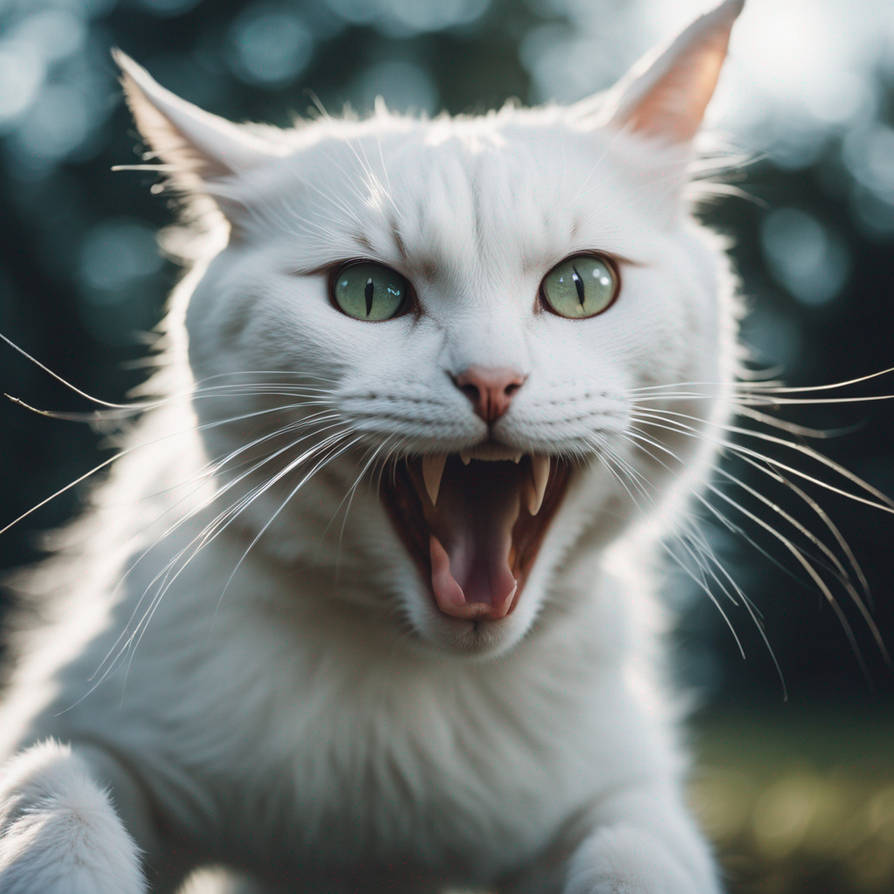 White Raging Cat WHITE CAT DESTROYING xD35P153Dx! by Whitecat4321 on DeviantArt