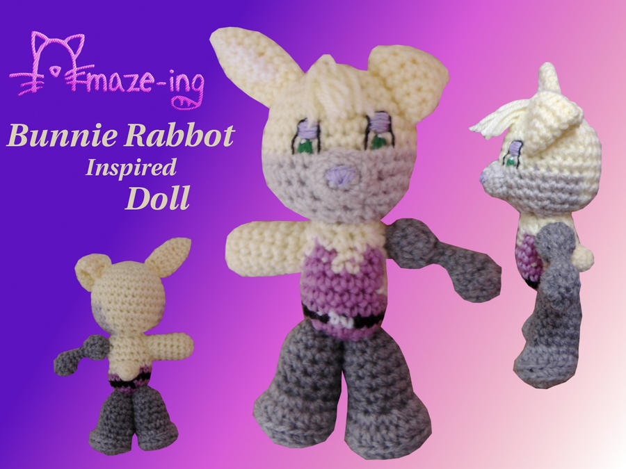 Amaze-ing Bunnie Rabbot Doll
