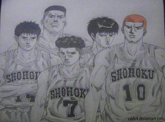 Slam Dunk - Shohoku Team