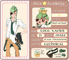 Alice Academia : Tote, Xavier