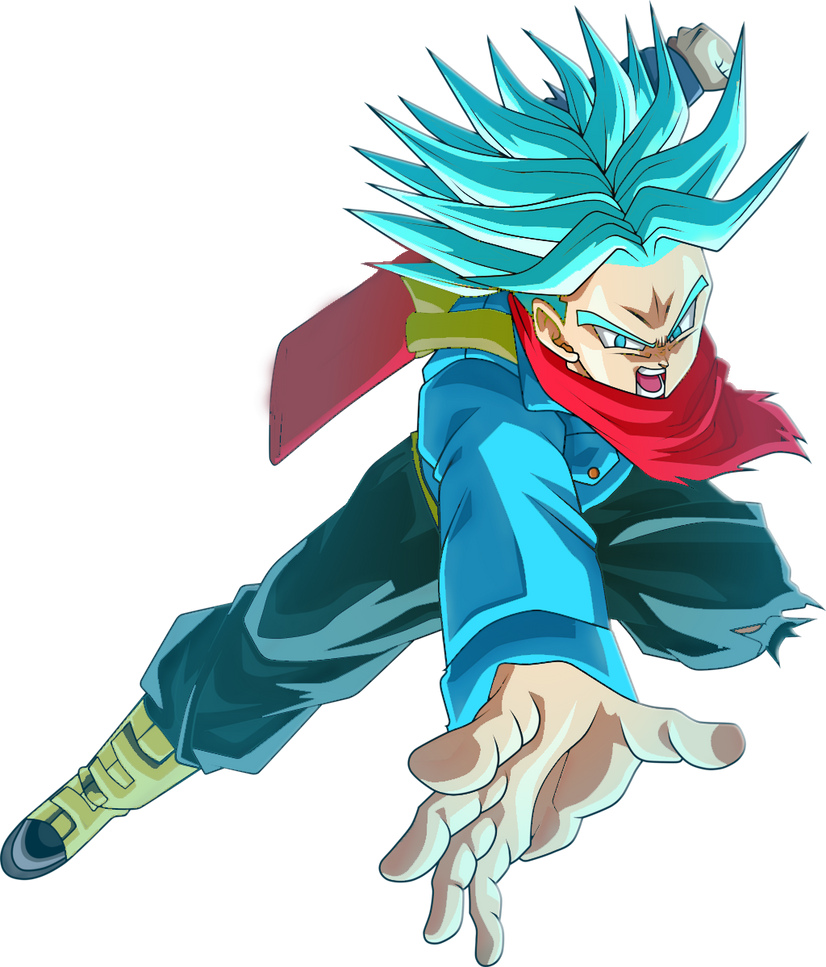 Mirai Trunks SSB Render by Murillo0512 on DeviantArt