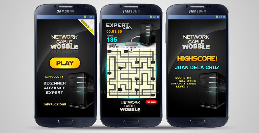 Network Problem Game Network Wobble Android Game Mock up by pawerful on DeviantArt