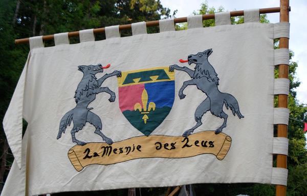 Wolves Flag Farm Medieval : flag with wolves by Flow-photo on DeviantArt