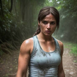 Lara Croft Tomb Raider Remake.