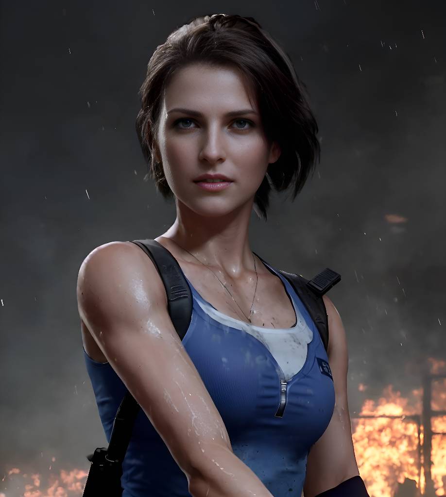 Jill Valentine (Resident Evil: Death island) by SynthPixel on