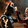 Harley Fights Batman 