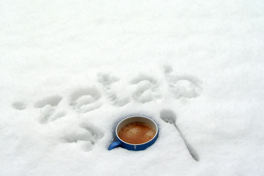 Cold Coffee and Warm Snow