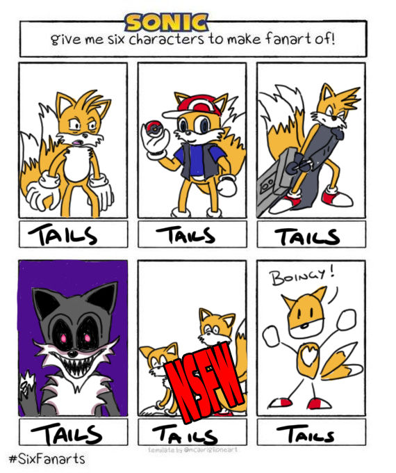 Sonic Fan Art - Tails Edition by MoD1982 on DeviantArt