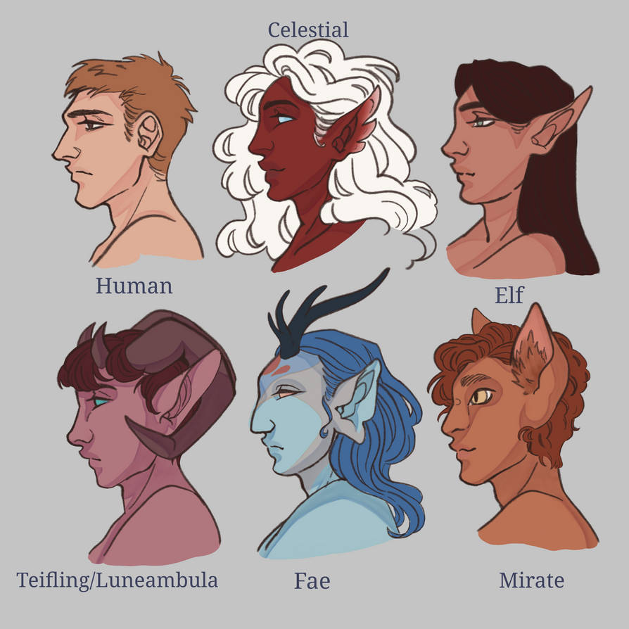 Homebrew Races Part 1 of ? by swarmingbats on DeviantArt