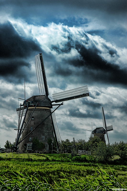 Kinderdijk - Moulins