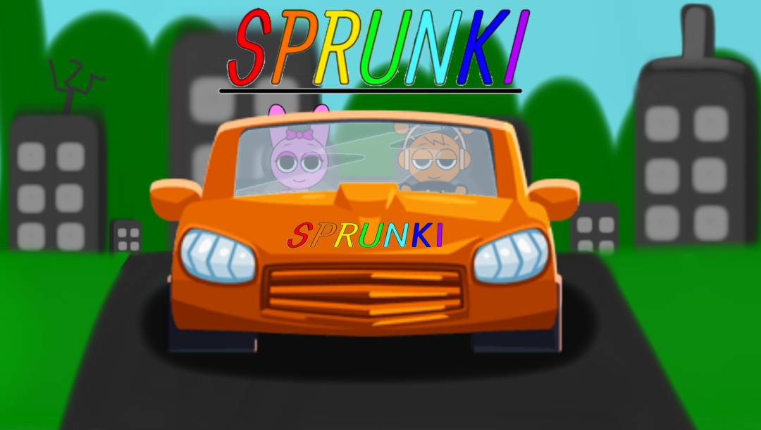 Sprunki Driving Sprunki Car Orange - Pinki Oren by nxnix4640 on DeviantArt