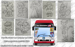 Bus Simulator and Murphy and Mitzi