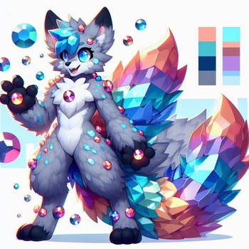 [ai adopt] gem wolf