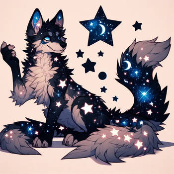 [ai adopt] starry wolf