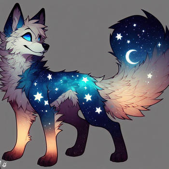 [ai adopt] starry wolf